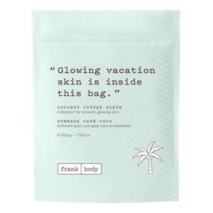 FRANK BODY - Coconut Coffee Scrub - Kávovo kokosový peeling