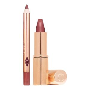 CHARLOTTE TILBURY - Mini Pillow Talk Medium Lip Kit – Sada pro líčení rtů