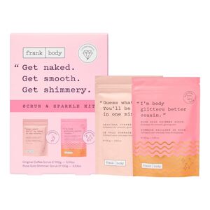 FRANK BODY - Scrub & Sparkle Kit - Sada péče o tělo
