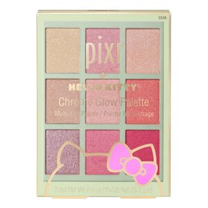 PIXI - Pixi + Hello Kitty Chrome Glow Palette - Víceúčelová paletka na obličej