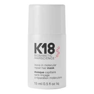 K18 - Leave-in Molecular Repair Hair Mask – poškozené vlasy – Cestovní formát