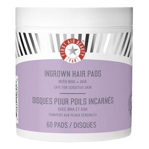 FIRST AID BEAUTY - Ingrown Hair Pads – Kompostovatelné tamponky na zarostlé chloupky, 60 ks