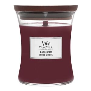 WOOD WICK - Vonná svíčka střední Black Cherry