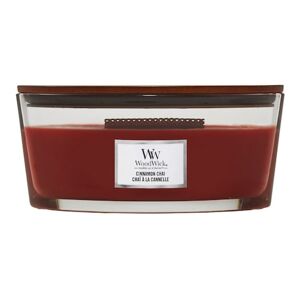 WOOD WICK - Vonná Svíčka Ellipse Cinnamon Chai