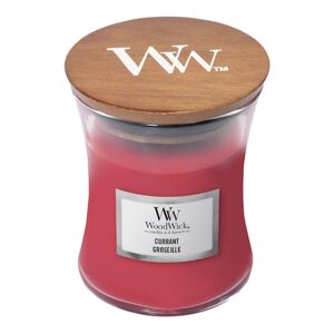 WOOD WICK - Malá vonná svíčka Currant