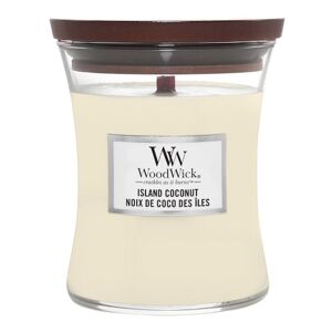 WOOD WICK - Vonná svíčka střední Island Coconut