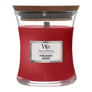 WOOD WICK - Malá vonná svíčka Pomegranate