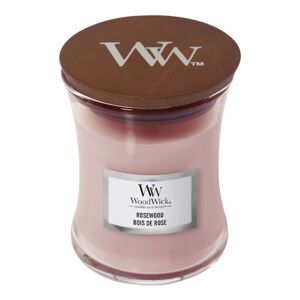 WOOD WICK - Malá vonná svíčka Rosewood