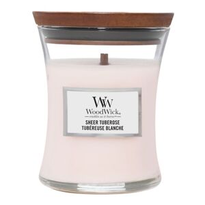 WOOD WICK - Vonná svíčka střední Sheer Tuberose