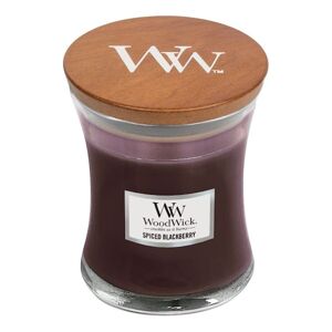 WOOD WICK - Malá vonná svíčka Spiced Blackberry