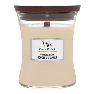 WOOD WICK - Vonná svíčka střední Vanilla Bean