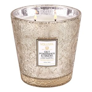 VOLUSPA - Japonica Gilt Pomander & Hinoki 2 Wick Candle - Svíčka