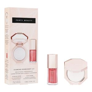 FENTY BEAUTY - Diamond Bomb Baby Mini Lip Gloss & Highlighter - Dárková sada
