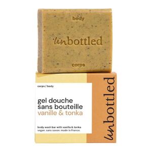 UNBOTTLED - Sprchový gel bez lahvičky Vanilla & Tonka – mýdlo s neutrálním pH