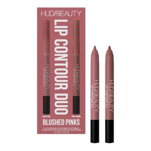 HUDA BEAUTY - Lip Contour Mini Duo – Blushed Pinks – Tužky na rty