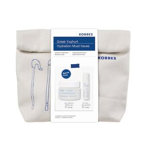 KORRES - Greek Yoghurt - Sada péče o obličej s kosmetickou taštičkou