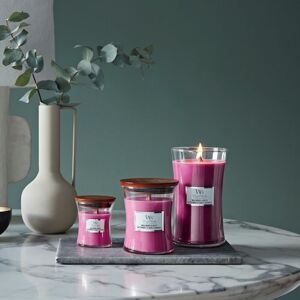 WOOD WICK - Vonná svíčka střední Wild Berry & Beets